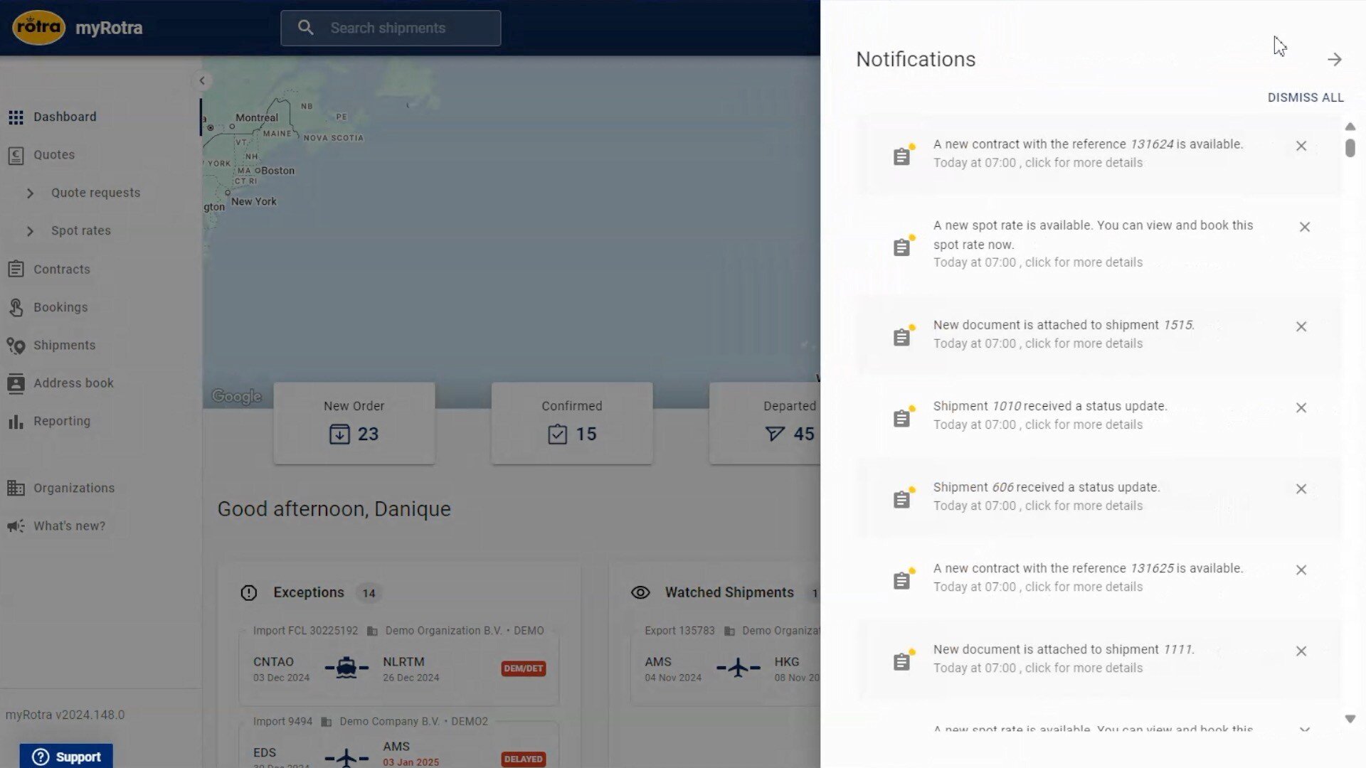 Feature carrousel - notifications v01